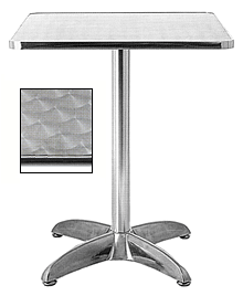 Aluminium square table (OS6023) 【 Metalmart 】DULTON